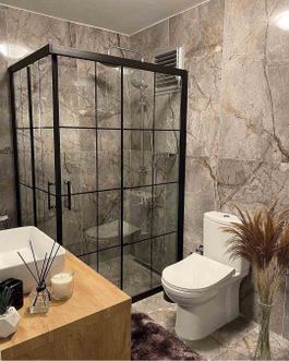 ducha de cristal
