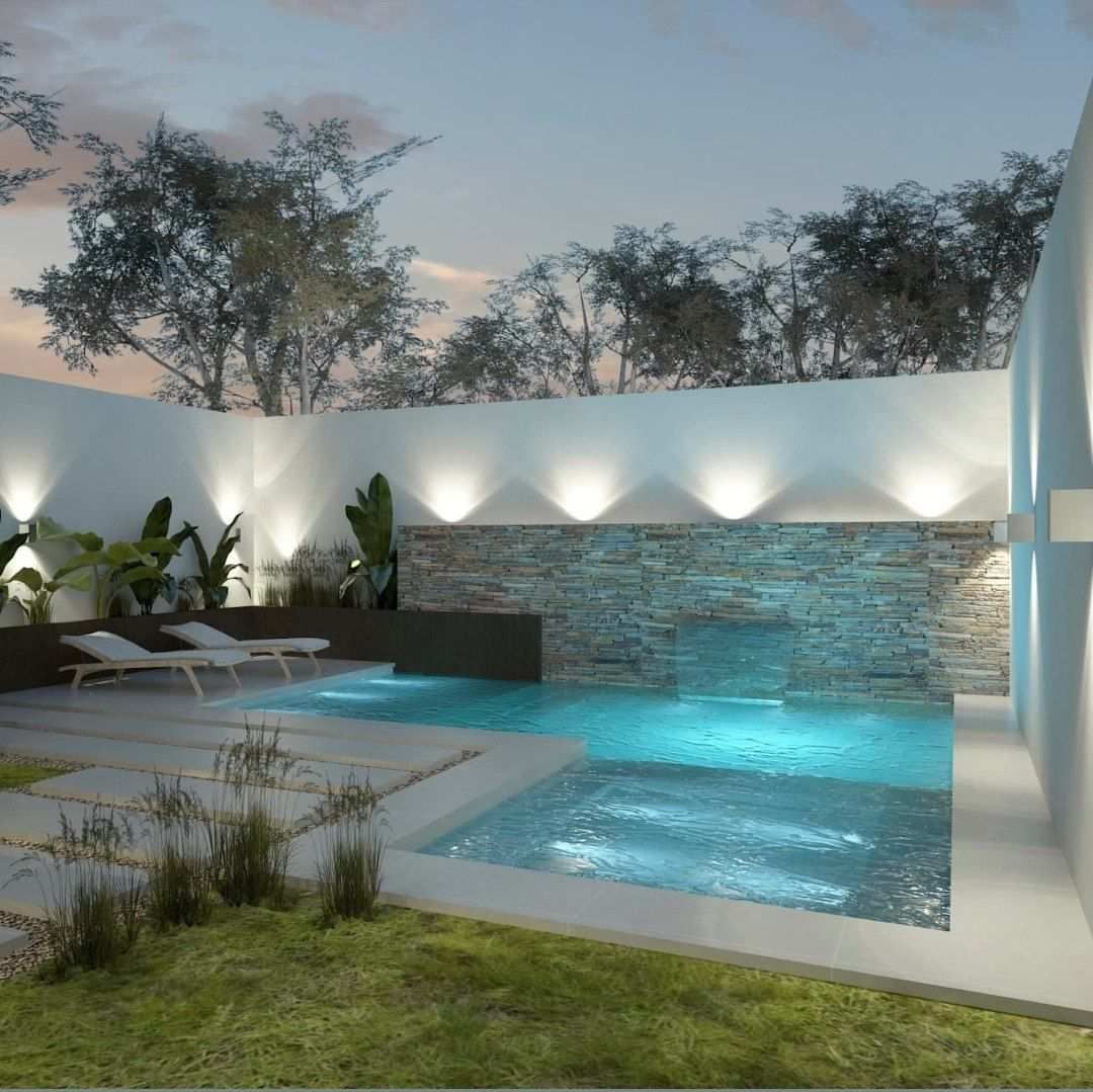 Minipiscina al aire libre